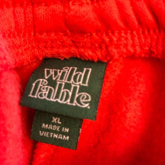 NWT Wild Fable Red Joggers Women’s XL - Picture 3 of 4